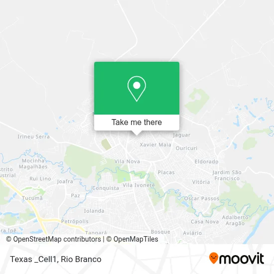 Texas _Cell1 map
