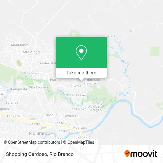 Shopping Cardoso map