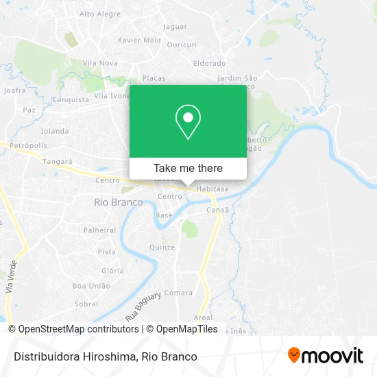 Distribuidora Hiroshima map