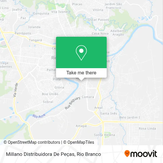 Millano Distribuidora De Peças map