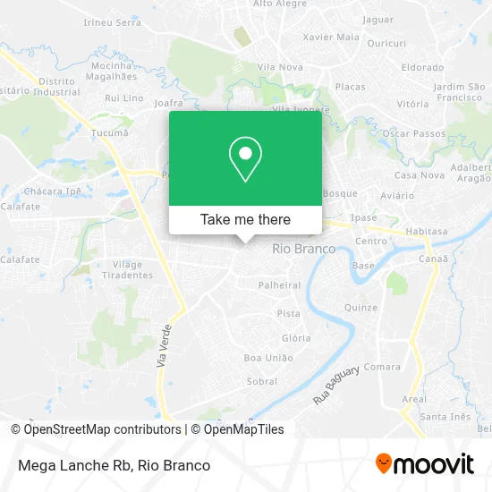 Mega Lanche Rb map