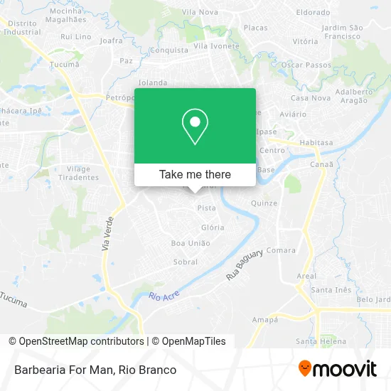 Barbearia For Man map