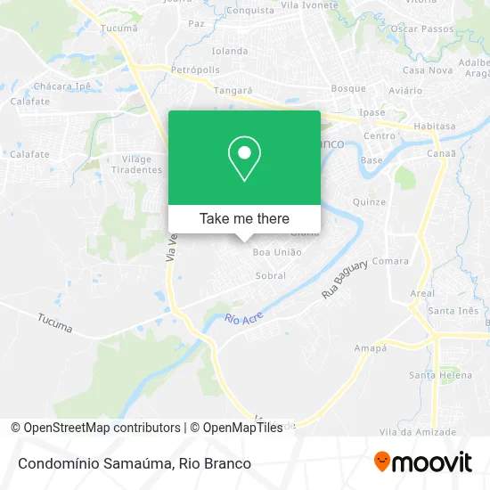 Condomínio Samaúma map