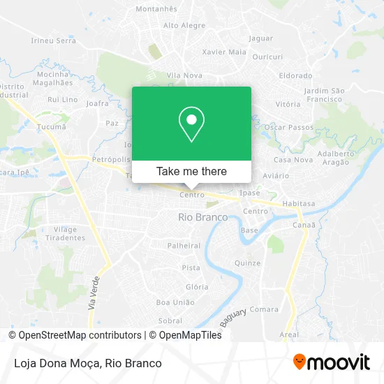 Loja Dona Moça map
