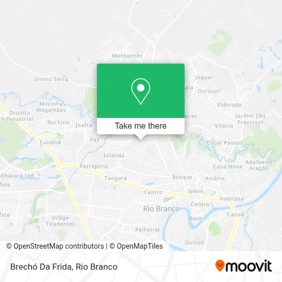 Brechó Da Frida map