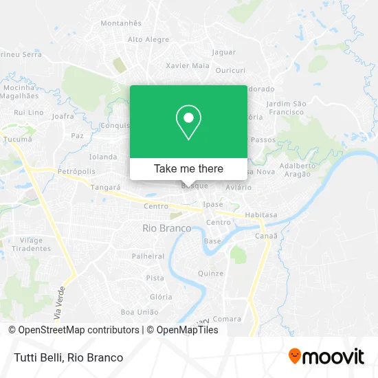Tutti Belli map