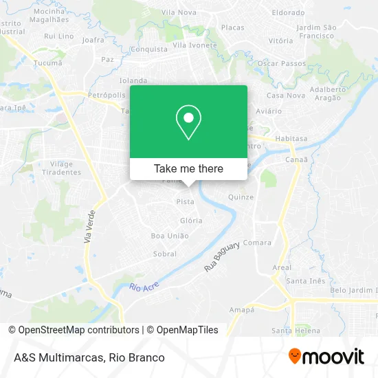 A&S Multimarcas map