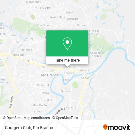 Garagem Club map