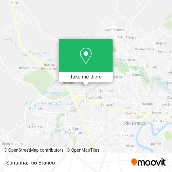 Santinha map