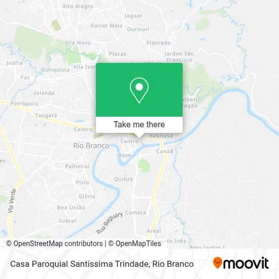 Casa Paroquial Santissima Trindade map