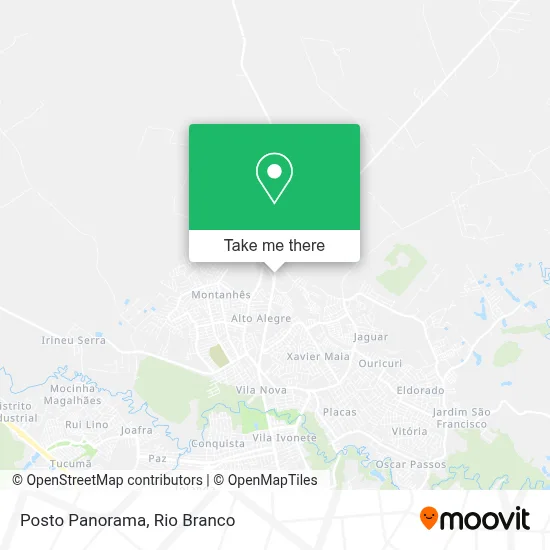 Posto Panorama map