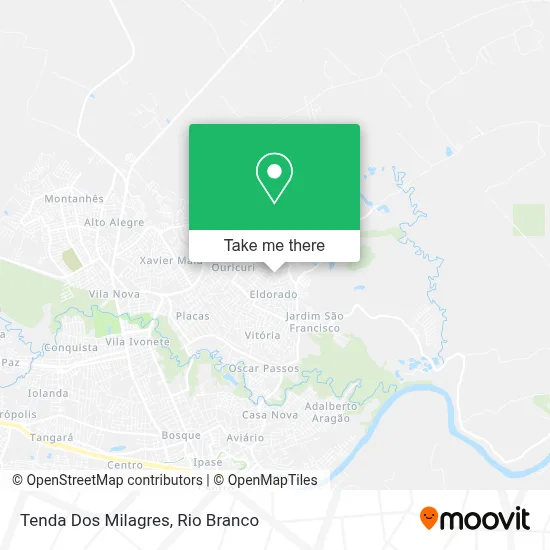 Tenda Dos Milagres map