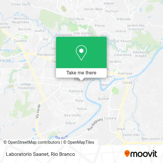 Laboratorio Saanet map