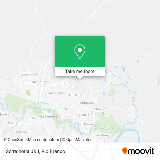 Serralheria J&J map