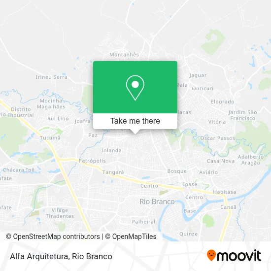Alfa Arquitetura map