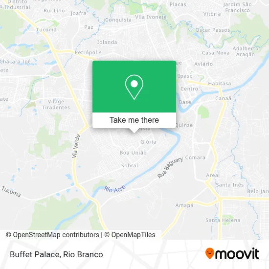 Buffet Palace map