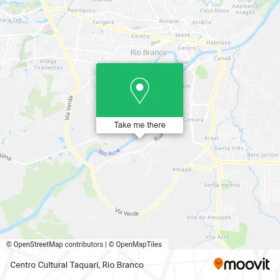 Centro Cultural Taquari map