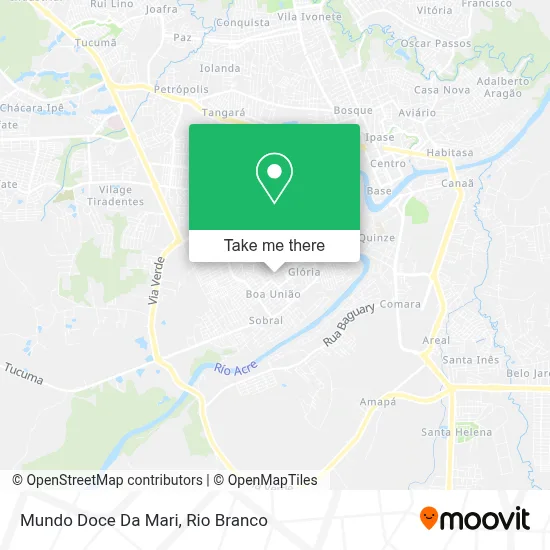 Mundo Doce Da Mari map