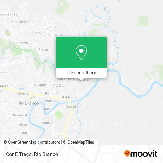 Cor E Traço map
