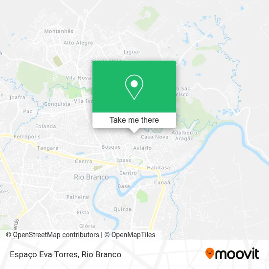 Espaço Eva Torres map