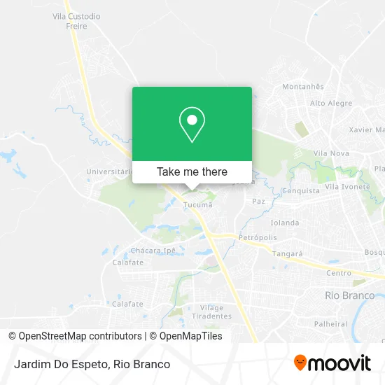 Jardim Do Espeto map