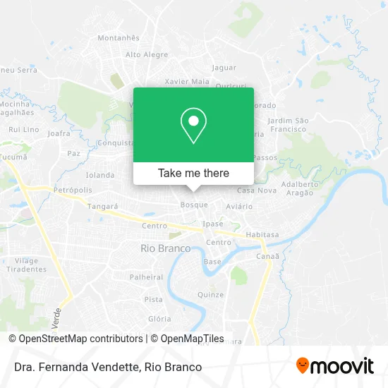 Dra. Fernanda Vendette map