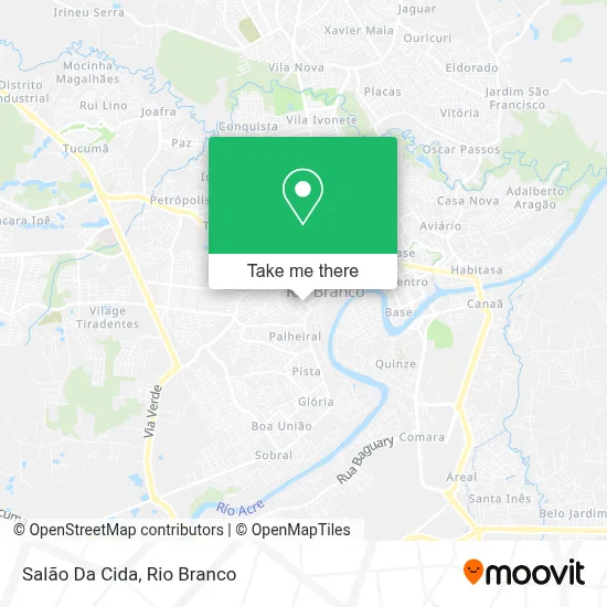 Salão Da Cida map
