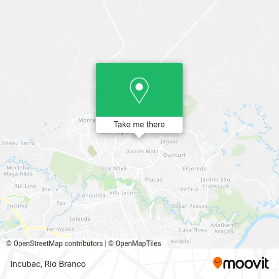 Incubac map