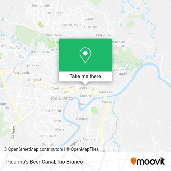 Picanha's Beer Canal map