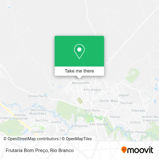 Frutaria Bom Preço map