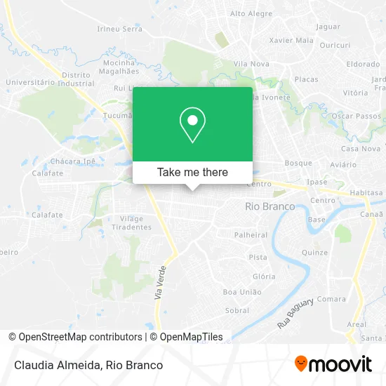 Claudia Almeida map