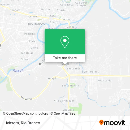 Jeksom map
