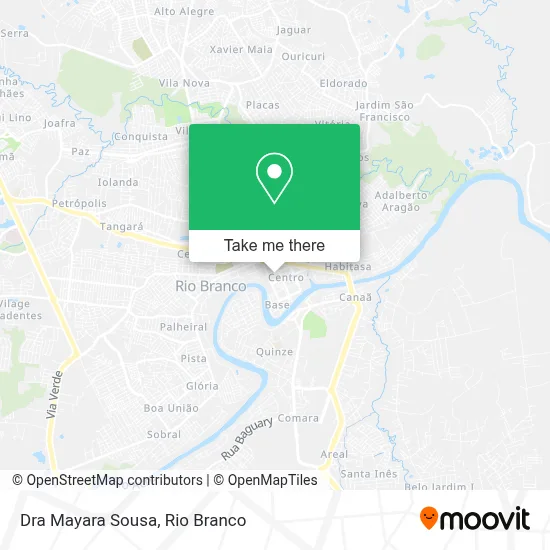 Dra Mayara Sousa map
