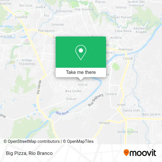 Big Pizza map