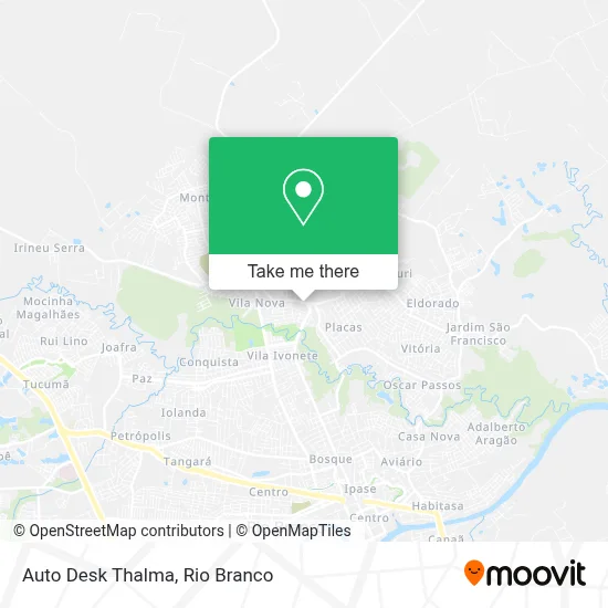 Auto Desk Thalma map