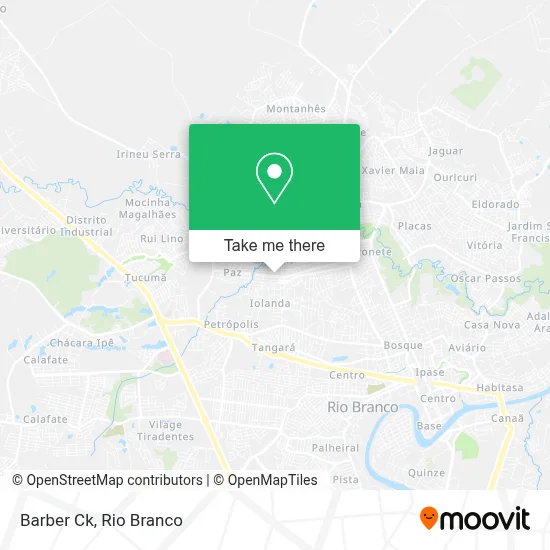 Barber Ck map