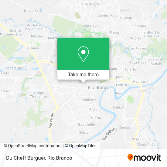 Du Cheff Burguer map