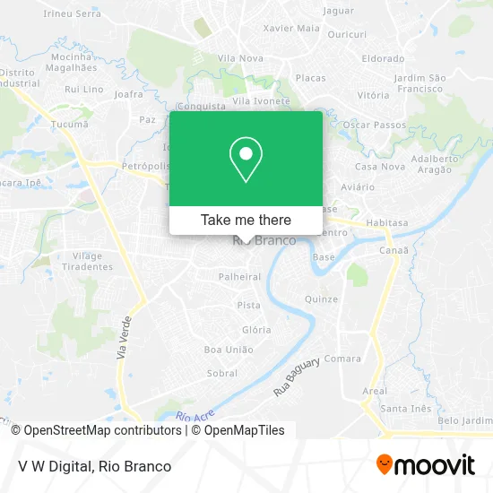 V W Digital map