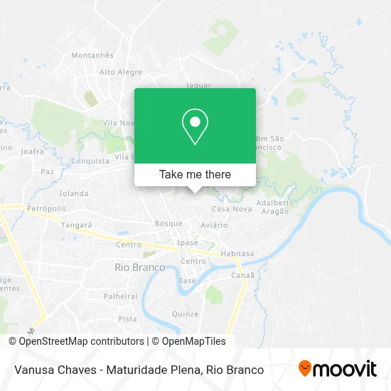 Vanusa Chaves - Maturidade Plena map