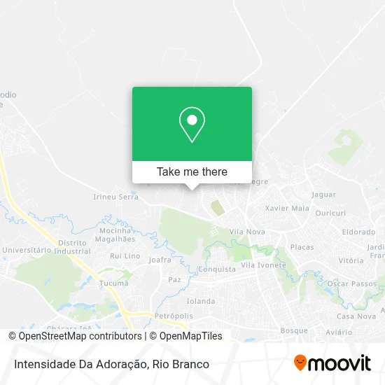 Intensidade Da Adoração map