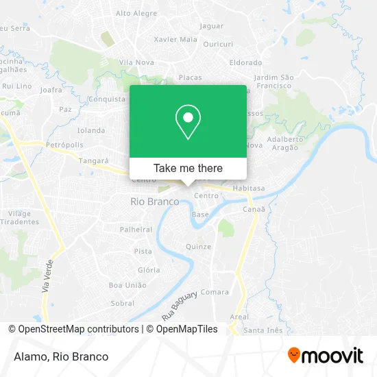 Alamo map