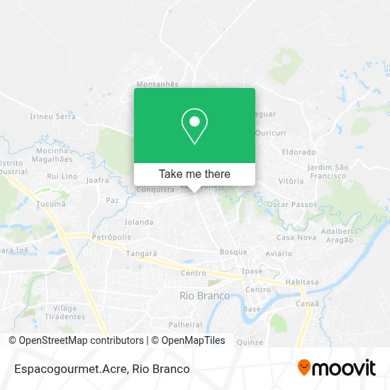 Espacogourmet.Acre map