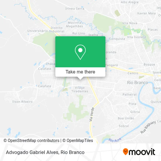 Advogado Gabriel Alves map