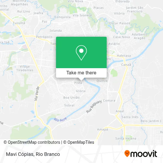 Mavi Cópias map