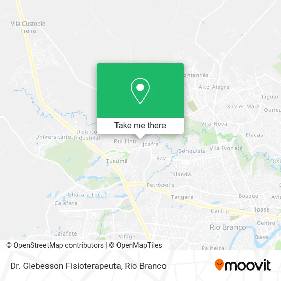 Dr. Glebesson Fisioterapeuta map