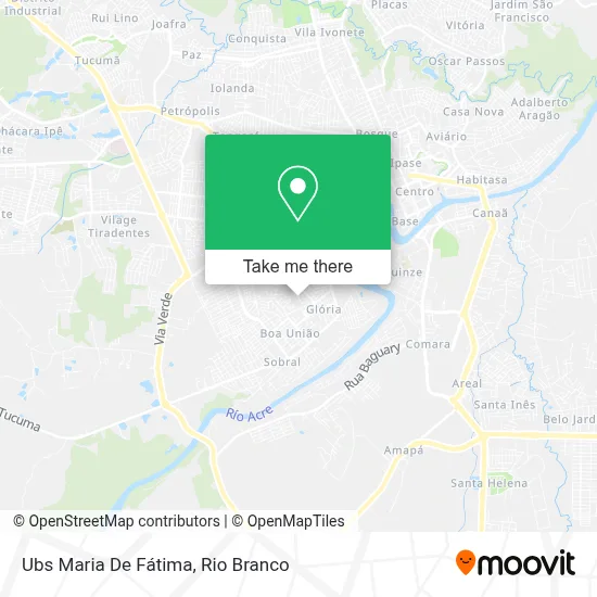 Ubs Maria De Fátima map