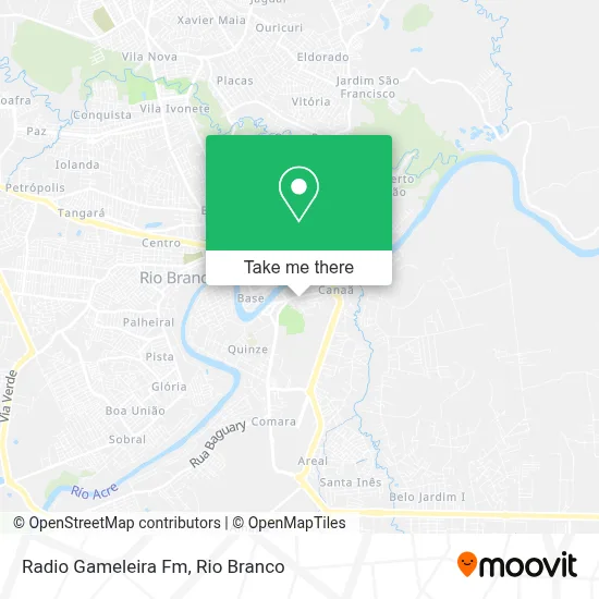 Radio Gameleira Fm map