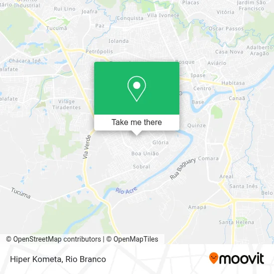Hiper Kometa map