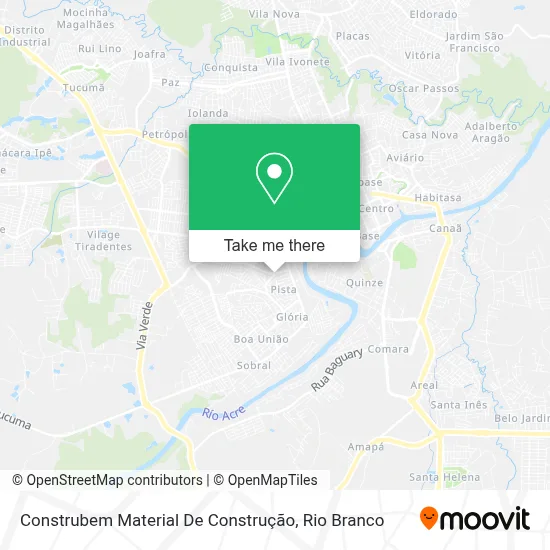 Construbem Material De Construção map