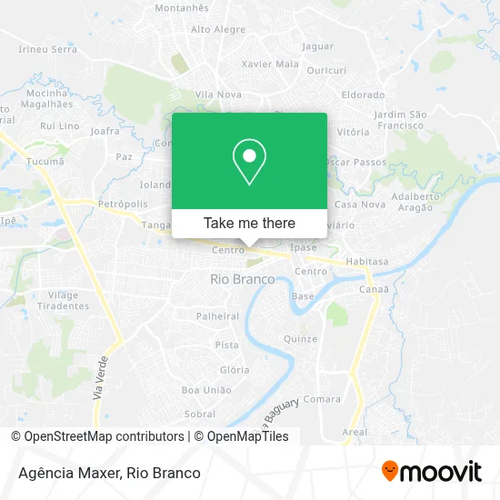 Agência Maxer map